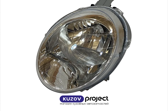 Фара левая с механическим корректором Daewoo Matiz 2001-2010 (Китай)