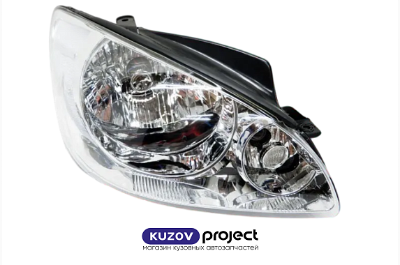Фара правая с электрическим корректором Hyundai Getz 2005-2011 (TYC / Тайвань)