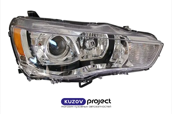 Фара ксенон с электрическим корректором Mitsubishi Outlander 2009-2012 Правая (Китай)