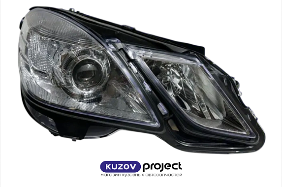 Фара правая с электрическим корректором Mercedes E-Class W212 2009-2013 (Тайвань)