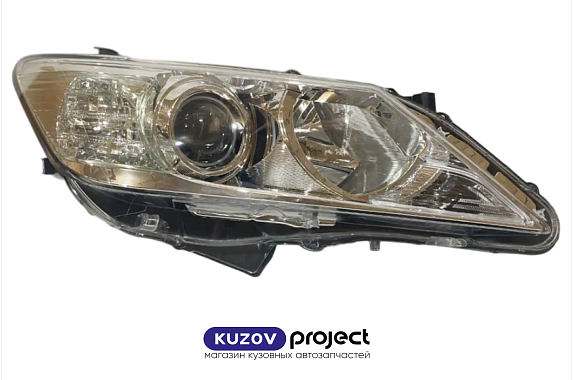 Фара правая под ксенон с электрическим корректором Toyota Camry 50 2011-2014 (DEPO / Тайвань)