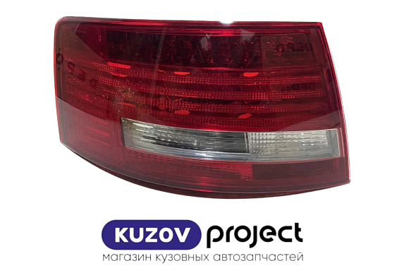Фонарь левый внешний Audi A6 2004-2008 (DEPO / Тайвань)