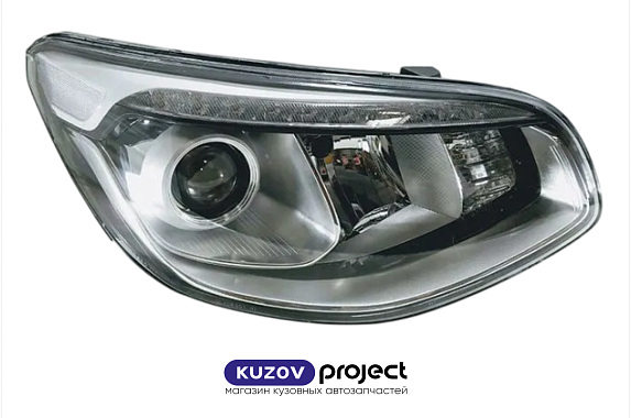 Фара под электрический корректор Kia Soul 2014-2016 Правая (Depo)