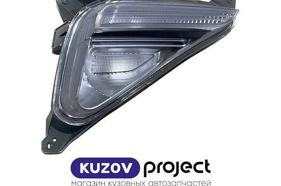 Поворот в задний бампер Kia Cerato 2019- Левый (Китай)